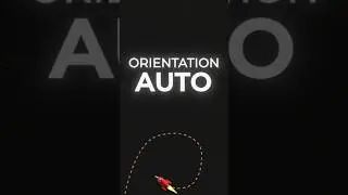 After Effects Tutorial: Auto Orientation from path