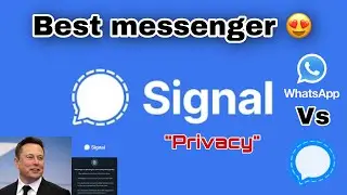 Whatspp to signal | tamil | best messenger app |privacy
