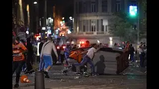 Marseille fans clash with police after Europa League final defeat to Atletico Madrid | 16/05/2018