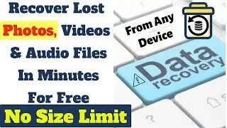 RECOVER LOST PHOTOS | Best free photo recovery software