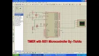Tutorial for Timer Interrupt  LED  Blinking in Keil Compiler microcontroller 8051