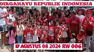 17 Agustus 2024 RW 006 kali baru Cilincing