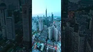 Nanjing City, China by Drone - 4K Video Ultra HD [HDR]