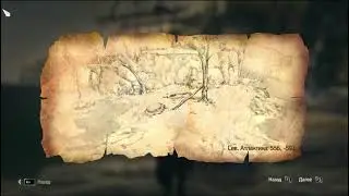(556, -591) Сев. Атлантика Карта Сокровищ Assassin's Creed Rogue