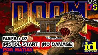 Matias juega Doom 2 [MS-DOS] Mapa 07 (Pistol Start - No Damage)