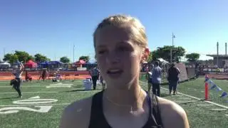 4A state 100 hurdles champion — Karlee Stueckle