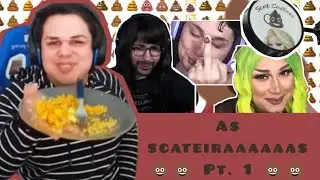 AS SCATEIRAS 💩 Pt. 1 | Wanessa Wolf, Samira Close, Mandy e + | Compilado