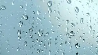 Free to Watch, Raindrops on Transparent Glass | Copyright Free Videos |@freevidexperia