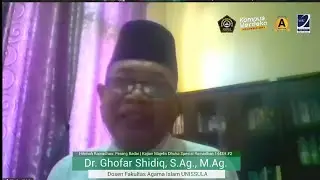 Spesial Ramadhan 1443H #Majelis Dhuha 25 - Bersama Dr. Ghofar Shidiq, S.Ag., M.Ag.