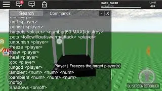 Roblox kohls admin house all commands