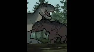 Giganotosaurus vs Vastatosaurus Rex | Animation 