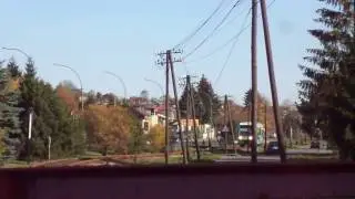 SA103-001 z pociągiem REGIO Zagórz-Krosno w jesiennym wydaniu