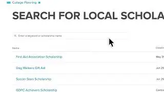 How students find a local scholarship - US