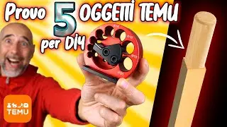 HO COMPRATO 5 prodotti Temu per il fai da te, SOLDI BUTTATI? #adv #temu