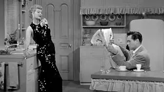 Lucy Dresses Up for Breakfast