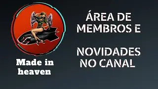 Novidades no canal, área de membros, resina bora papear