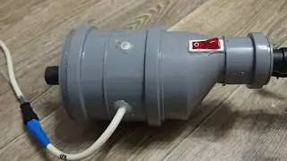 Самодельный электронасос для лодки из пылесоса 1часть