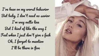 Ariana Grande - Worst Behaviour (Lyrics)
