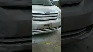 Toyota Noah. Boot and bumper bodywork and respray