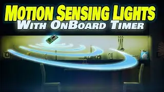 ESPHome Tutorial: Motion Sensing / Triggered Switch Strip Lighting - with Timer