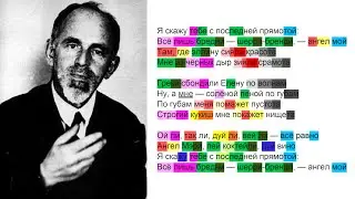 Осип Мандельштам - Я скажу тебе с последней... | Разбор рифм