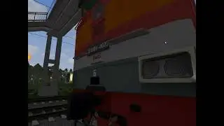 [RTrainSim] Запуск 2ТЭ10У и прицепка к вагонам.