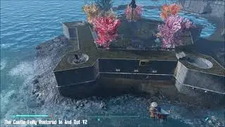 The Castle Fully Restored In And Out V2 - Fallout 4 Home/Settlement Mod #25