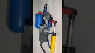 My Old LEGO Pneumatic Air Tank Test