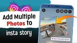 How To Add Multiple Photos In Instagram Story | Put Multiple Photos On Instagram Story | 2023🔥 |