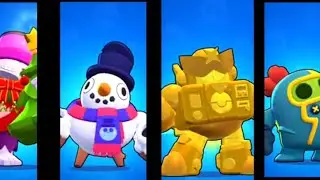 Новый год в brawl stars.Посмотри это видео #врекомендации