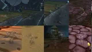 A few Horde rogue stealth walk and run animations