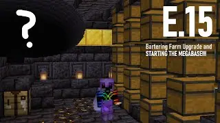Upgrading the Bartering Farm and STARTING THE MEGABASE! Skar's Vanilla Survival [1][15]