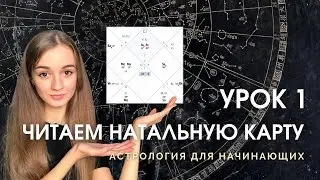 Natal Chart Reading. Lesson 1. Astrology for Beginners.