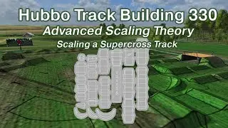 MX Simulator Track Tutorial - Scaling a Supercross Track | Hubbo Track Building 330