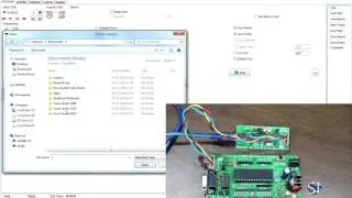 How to load Hex file into AT89S52