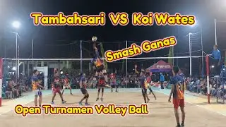 Tambahsari Vs Koi Wates #turnamen #bolavoli #voli #tulungagung