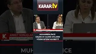 Osman Sert: Muharrem İnce geçen ay aldığı oyların yüzde 50'sini kaybetti 