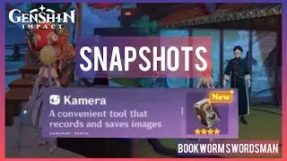 SNAPSHOTS | GENSHIN IMPACT | GAMEPLAY | To continue the mission Bookworm Swordsman