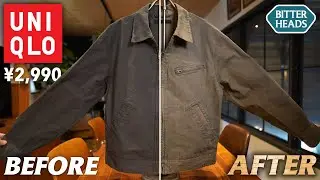 I tried to make Uniqlo sale items look like secondhand clothes, but it didn't work... I ended up ...