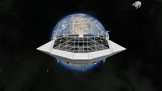 Space engineers Mobile space station