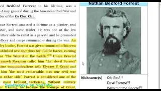YANKEE LIES, Nathan Bedford Forrest Never was KLAN