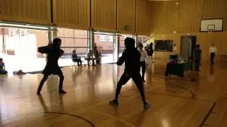 FSV November Fechtschule - Open Longsword - Round 2 - Gindi vs. Gavin