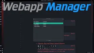 Webapp Manager: Create Personal Web Apps in Linux