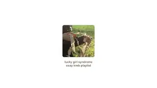 lucky girl syndrome - cozy krnb playlist