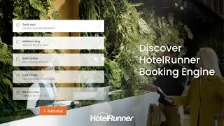 Grow your brand with HotelRunner Booking Engine