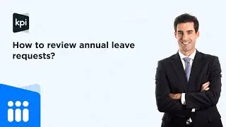 How to review the annual leave requests|| Demo