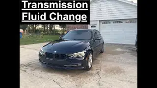 BMW F30 ZF Transmission Fluid Change (with a stuck drain bolt)!