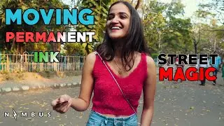 MOVING PERMANENT INK WITH MAGIC !! | Street Magic | Close up Magic | NIMBUS @RecordingMode