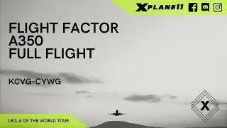 Late night stream in the Flight Factor A350 with the new Mango Studios sound pack