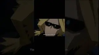 Midoriya made All Might Sad...